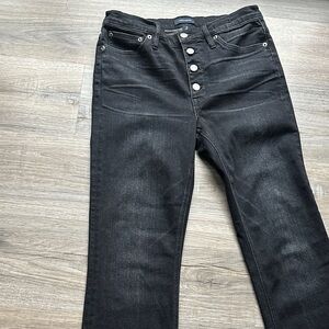 J. Crew Women's Black Straight Leg Jeans